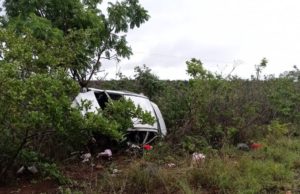 Casal que morreu em cratera na BR-349 é identificado