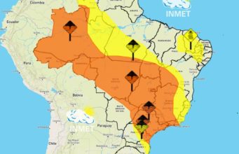 Alertas de chuvas intensas abrangem 120 municípios baianos