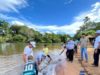 Prefeitura de Cocos solta 20 mil alevinos no Rio Itaguari